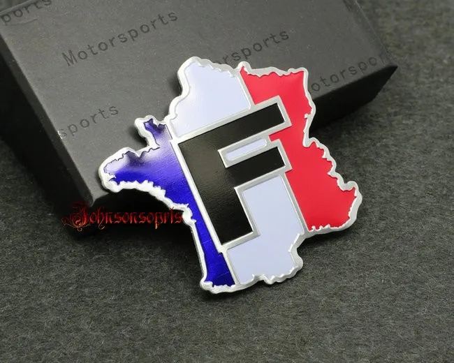 Оптовая Продажа Франция F Англия Германия D Италия карта флаг алюминиевый 3D