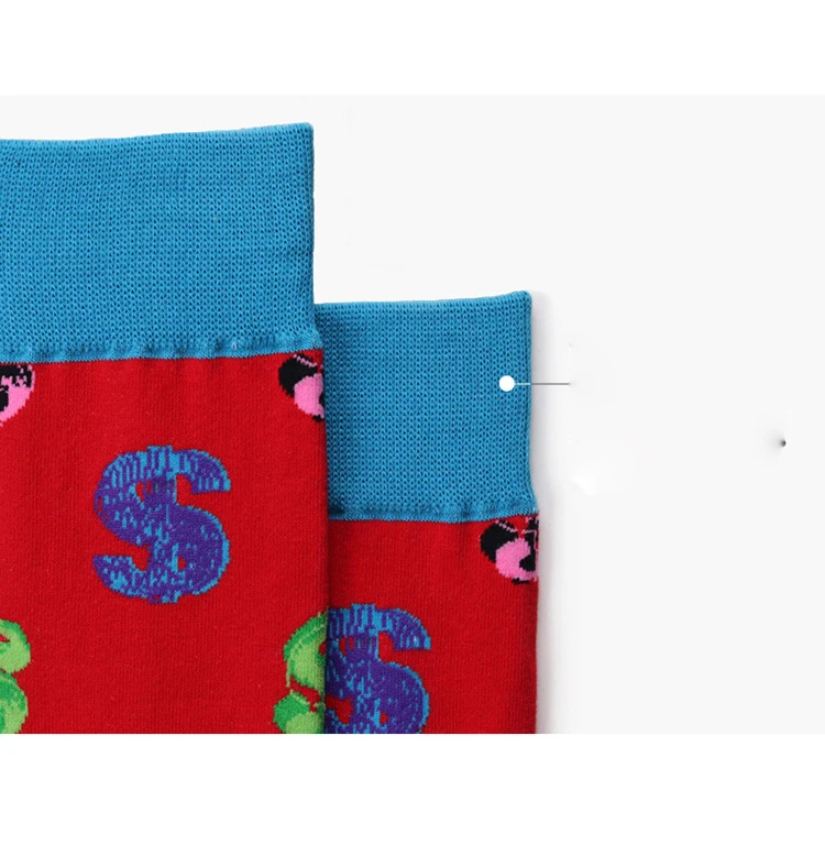 Happy Banana Money скейтборд голеностопные носки мужские короткие хлопковые классные скейт Новинка креативные женские забавные хип хоп Уличная носки
