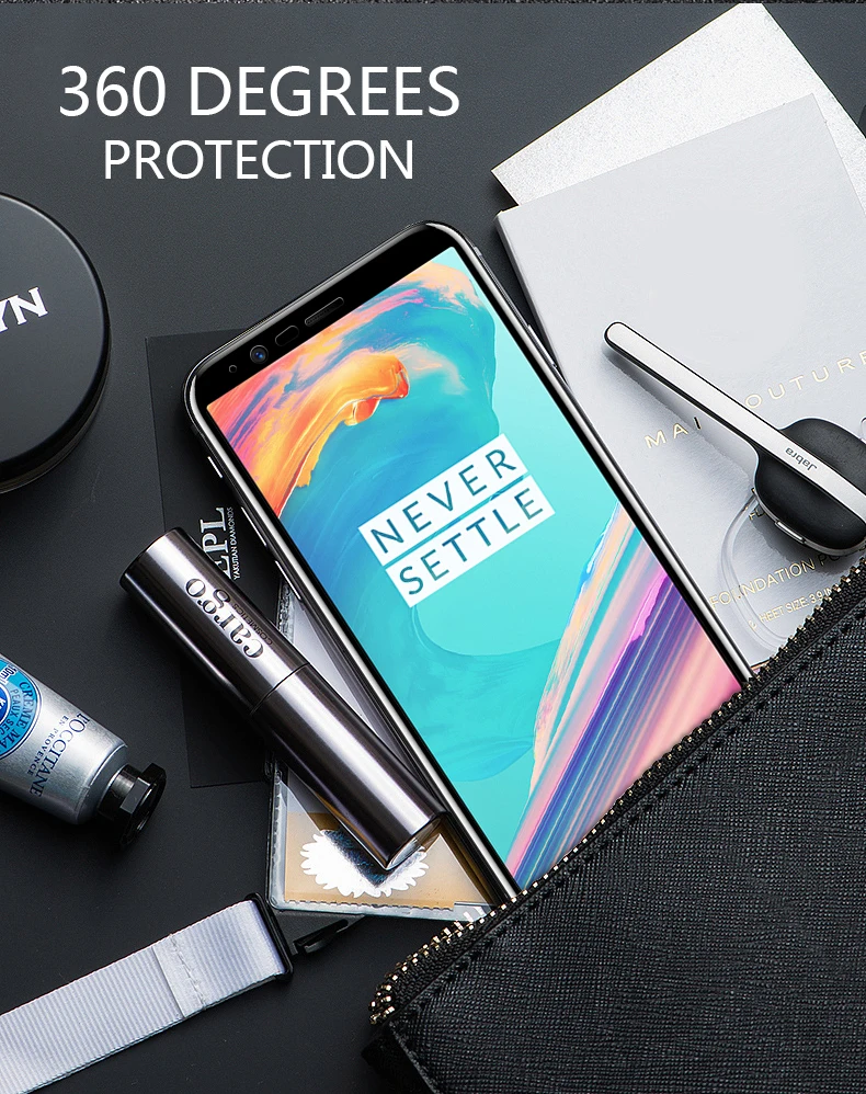 Mofi для Oneplus 5T Защитное стекло для экрана для Oneplus 5T закаленное стекло черно-белое полное покрытие 2 шт./Партия 1+ 5T One Plus 5T пленка