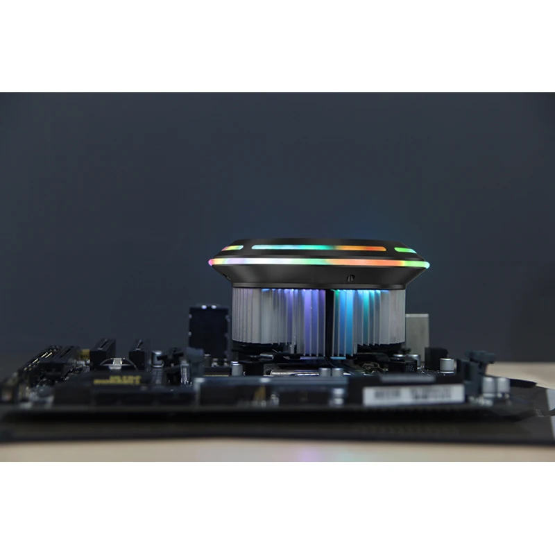 Вши Jonsbo Cr-901 256 цвет автоматическое изменение Rgb светильник процессор радиатор 12 см бесшумные вентиляторы ШИМ интеллектуальный контроль температуры вниз