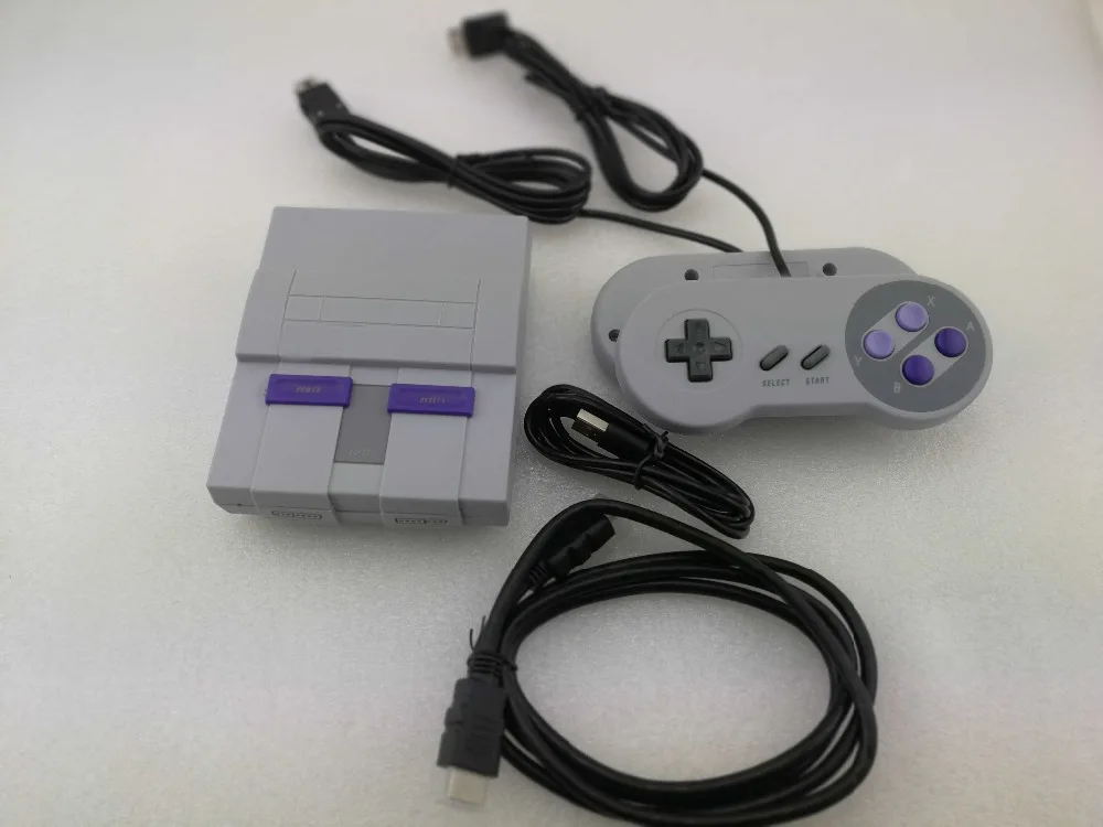 Супер HD HDMI выход SNES ретро классический ручной видео игровой плеер ТВ мини игровая