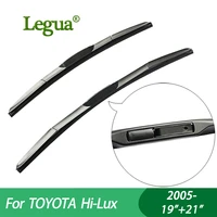 legua wiper blades for toyota hi lux 2005 1921car wiperhybrid type rubber windscreen windshield wipers car accessory