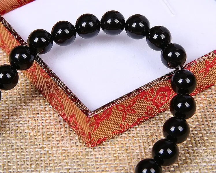 

Factory Wholesales price 5AAA+ Quality New Natural Black Agate Crystal Scattered Beads Semi-finished Products DIY Accessories