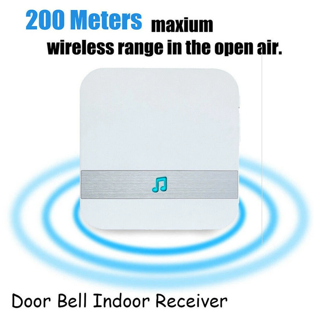 

Smart Wireless WiFi Indoor Doorbell Ding dong Door Bell Receiver UK/EU/US Plug