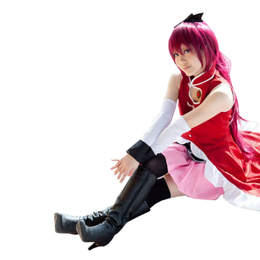 2017 аниме Puella Magi Madoka Magica Сакура Кёко Косплей Костюм|cosplay costume|kyoko sakura cosplay costumesakura