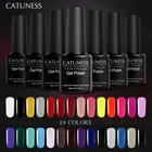 Профессиональный Гель-лак CATUNESS 8 мл, 29 цветов, блестки, долговечный акриловый полигель для ногтей, Полупостоянный УФ-гель для ногтей