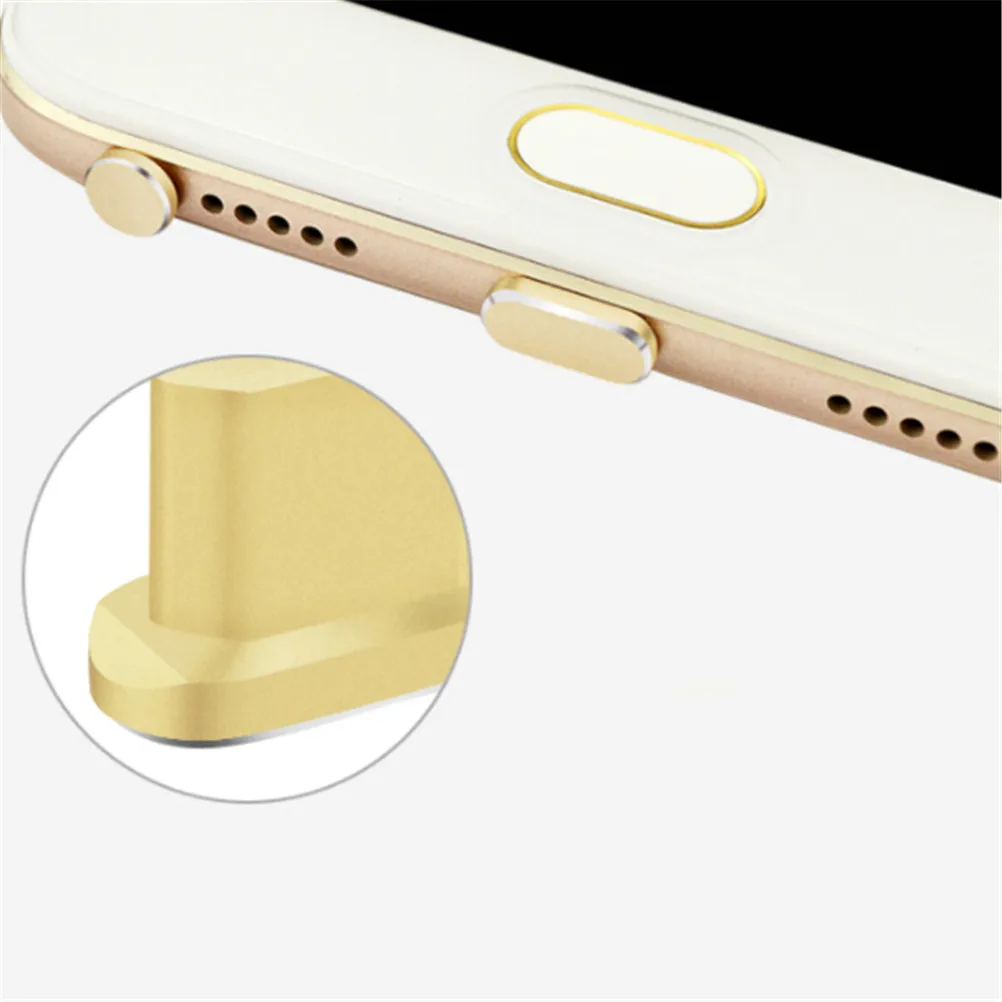 1 комплект 2 в Micro USB зарядный порт и разъем для наушников пылезащитный Разъем