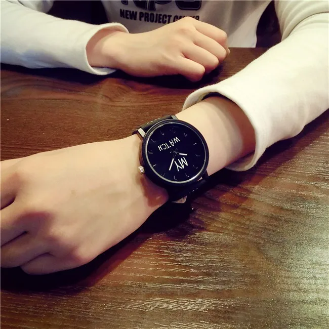 Простые Женские часы в стиле ретро модные мужские и женские для пар дропшиппинг