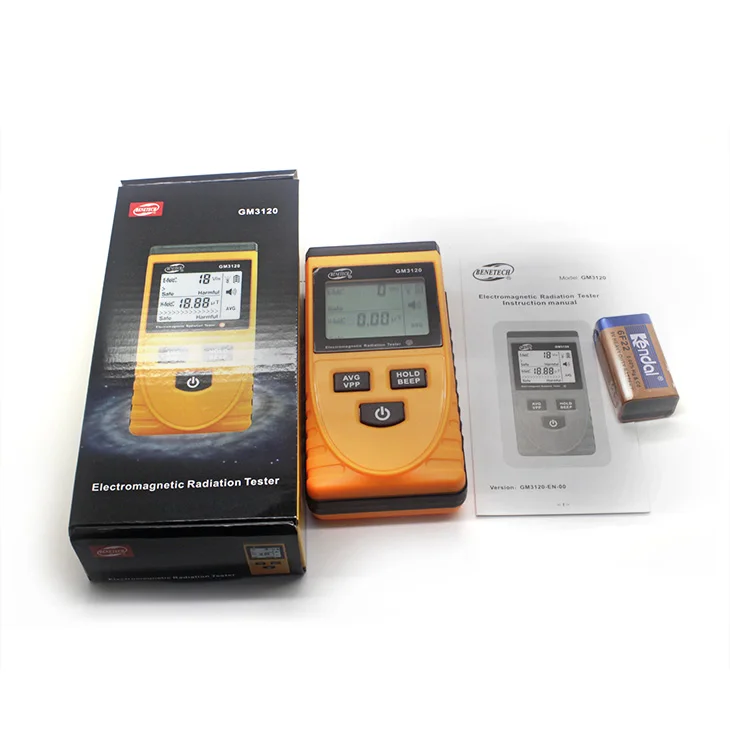 Benetech gm3120 ЭДС метр Ручной Детекторы электромагнитного излучения тестер Датчик |