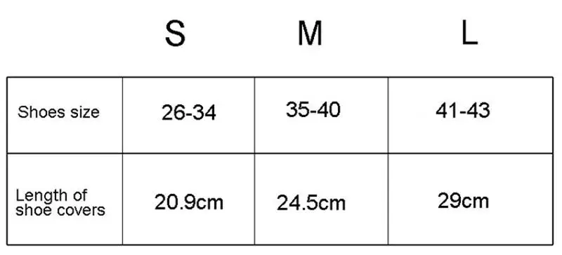 Многоразовый водонепроницаемый чехол для обуви унисекс силиконовая защитная