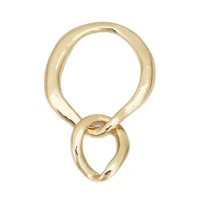 doreenbeads zinc based alloy connectors irregular kc gold infinity symbol jewelry diy charms 30mm1 18 x 19mm 68 5 pcs