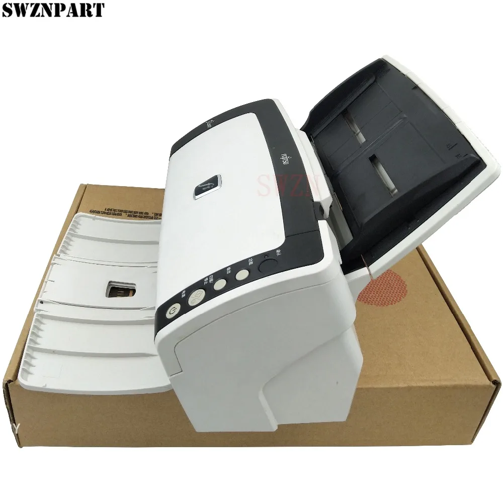 Сканер документов Fujitsu fi 6125 FI6125 6125dj USB цветной двухсторонний дуплексный сканер в