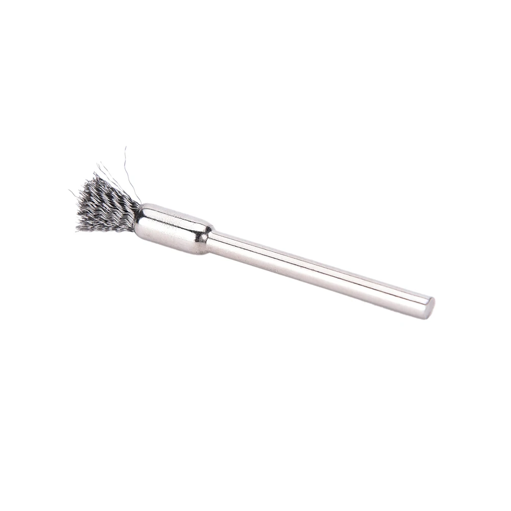 10 шт. хвостовик рулевой щетки для дрели 5 мм|tool accessories|wire wheel brushbrass wire brush |