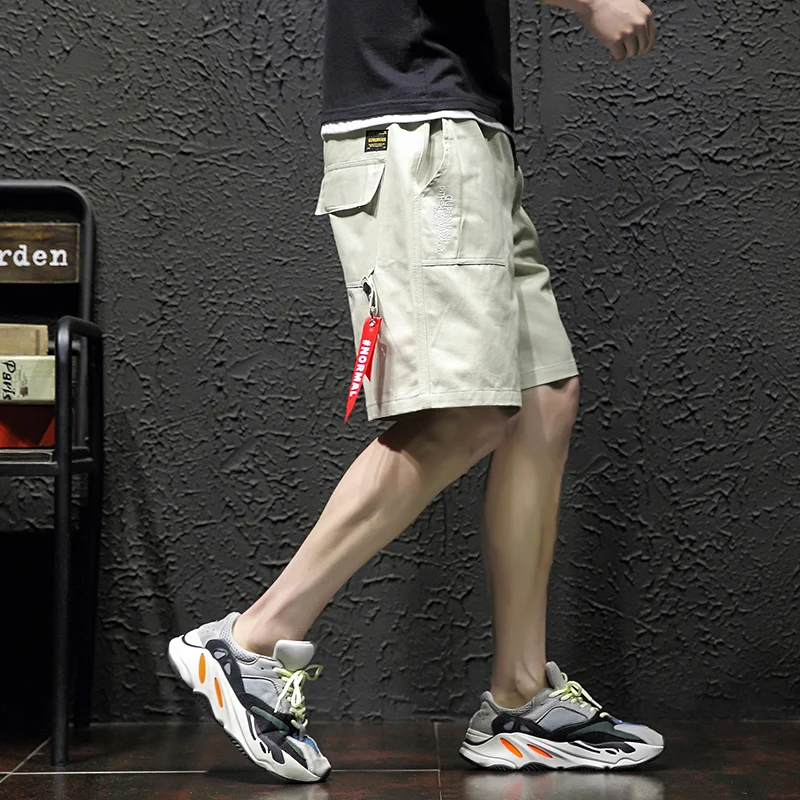Шорты мужские из 100% хлопка Модный комбинезон короткие штаны лето | Мужская одежда