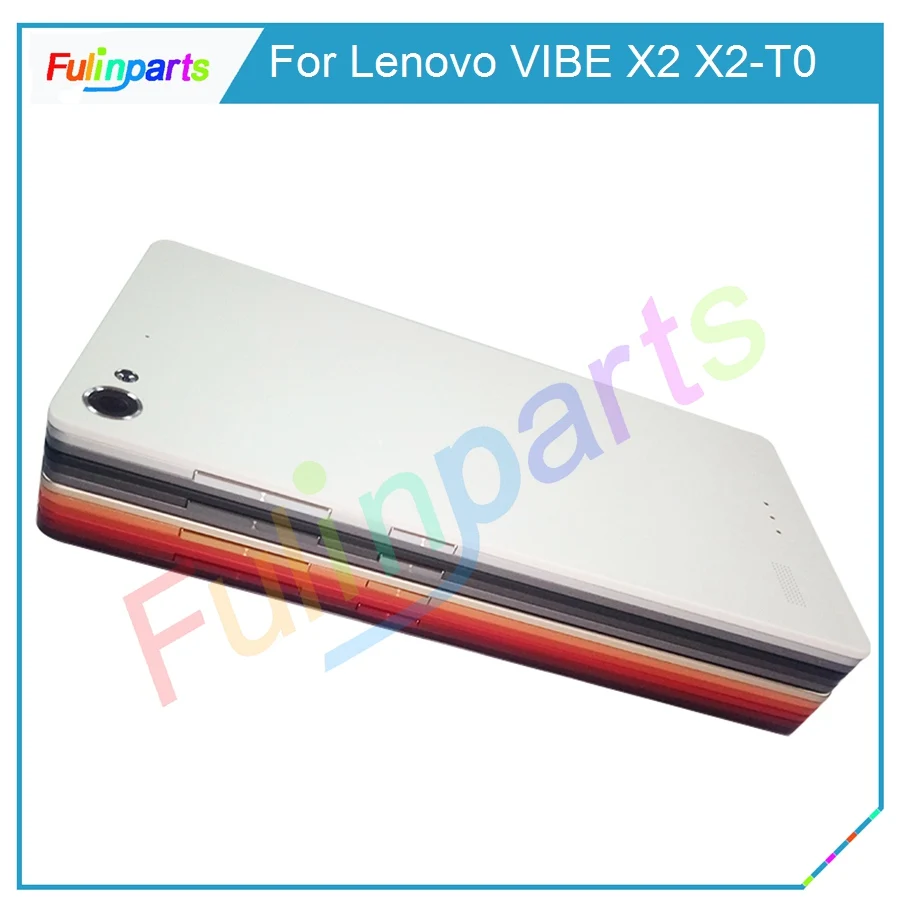Задняя крышка батареи для Lenovo VIBE X2 T0 Корпус чехол с объективом камеры + Кнопки