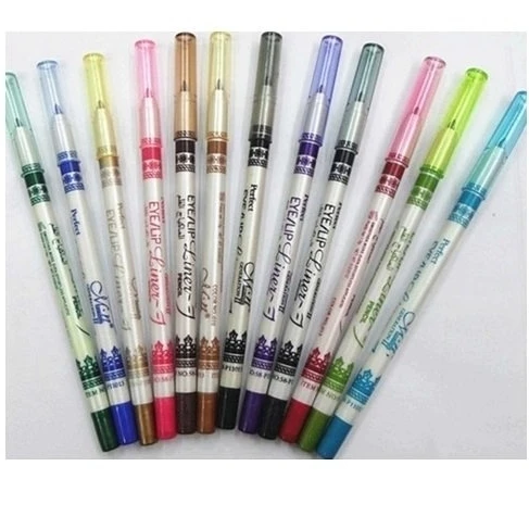 12 Цвет тени для век Карандаш глаз блеск губ Shimmer Pen Макияж Косметический набор |