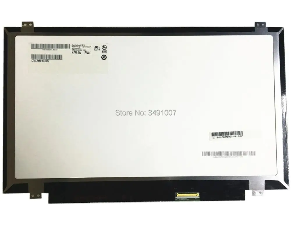 B140XTN02.2 подходит N140BGE-L43 LTN140AT20 B140XTN02.3 B140XTN02.0 B140XTN02.5 40PIN