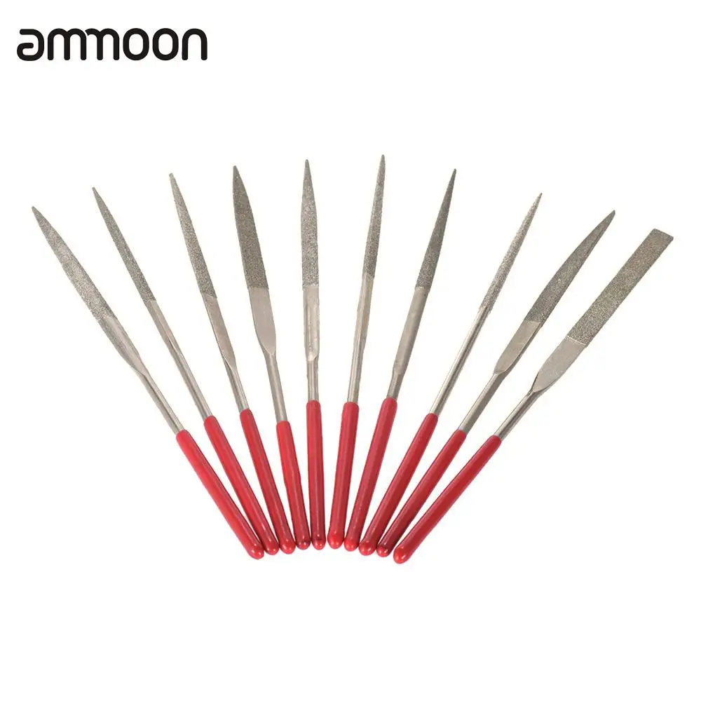 10 шт. гитара файл Лада Гайка Седло слот накладку для шлифовки Группа Комплект