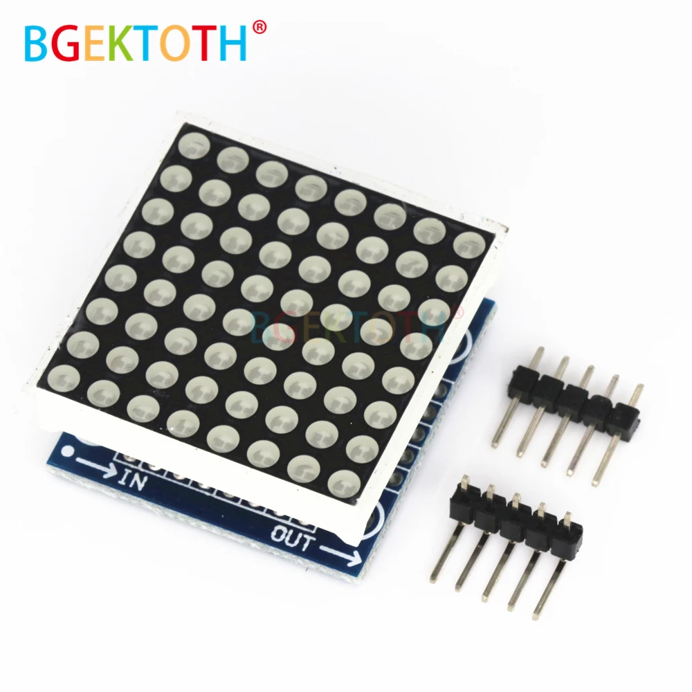 

1PCS MAX7219 dot matrix module microcontroller module display module finished goods