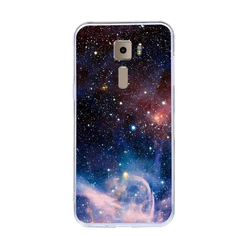 J&ampR Soft Silicone Cover For Asus ZenFone 3 ZE520KL Case Pattern KL/ZE 520 KL Phone Bag Zenfone ZE Cases Printing |