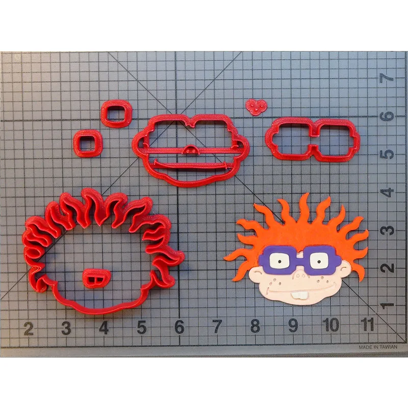 Мультфильм характер Rugrats Kimi резак для печенья мастики на заказ 3D печатные