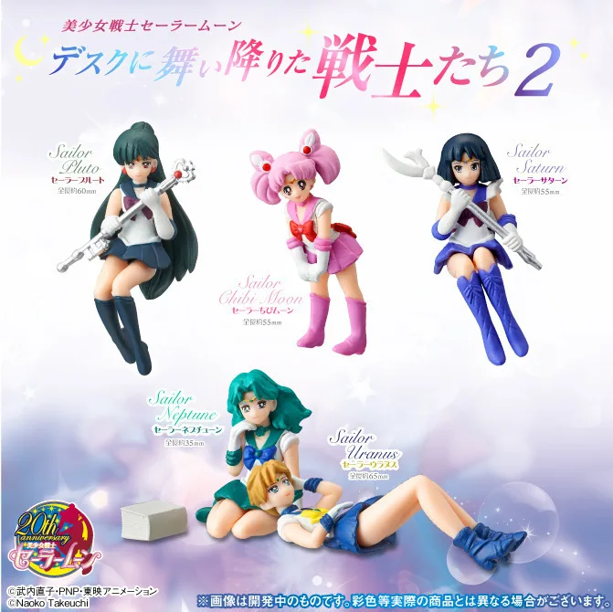 5 шт./компл. см Bisyoujyo Senshi Sailor Moon 2 сувенир 20-летия красивая девушка ПВХ фигурки аниме