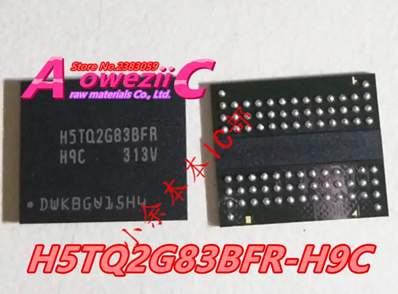 

Aoweziic 100% new original H5TQ2G63DFR-11C H5TQ2G83DFR-RDC H5TQ2G83BFR-H9C BGA memory chip 2G