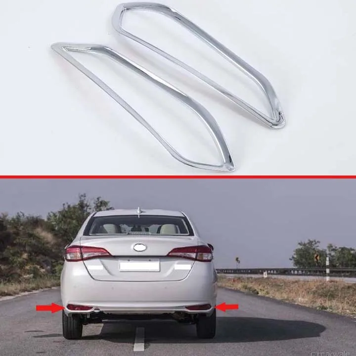 Украшение для автомобиля Toyota VIOS 2019 хромированный задний отражатель из