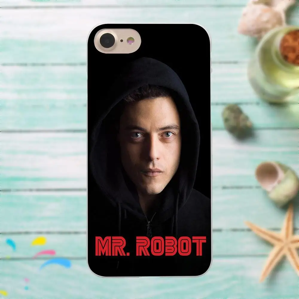 Mr Robot Rami Said Malek мягкий узор Розовый для Huawei Honor 4C 5A 5C 5X 6 6A 6X 7 7A 7C 7X 8 8C 8S 9 10 10i 20 20i Lite