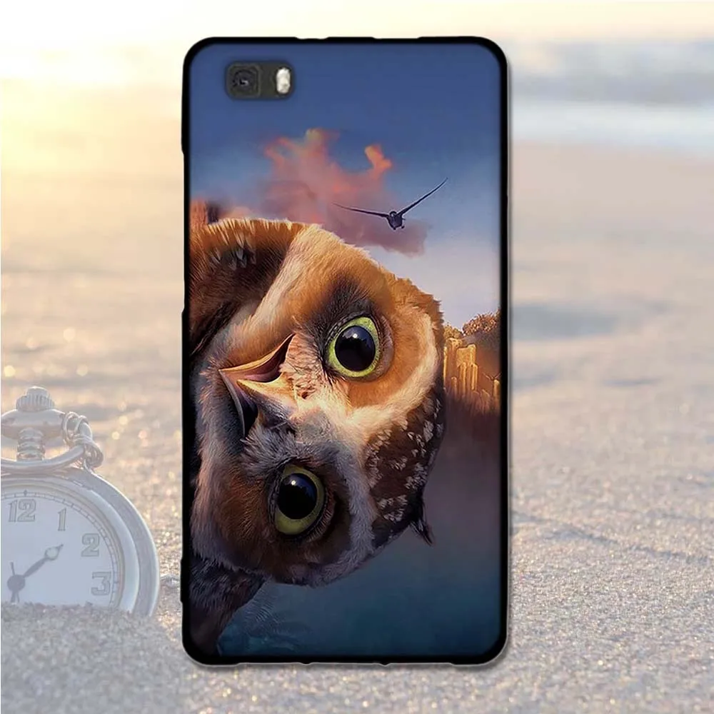 Чехол для huawei P8 Lite 5,0 '', мягкий силиконовый чехол, 3D чехол с кошкой для huawei Ascend P8 Lite P8Lite ALE-L21, чехол для телефона s - Цвет: 18