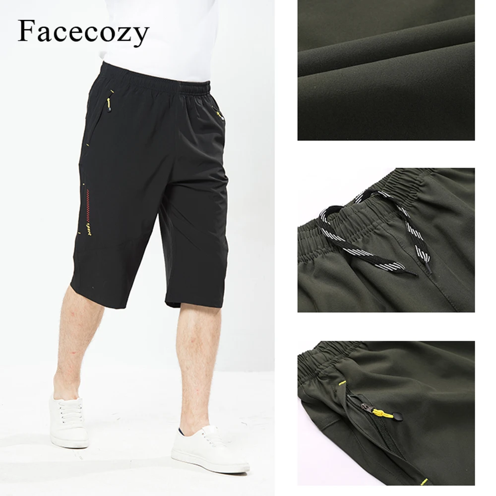 Мужские шорты для походов на природе Facecozy дышащие летние бега альпинизма