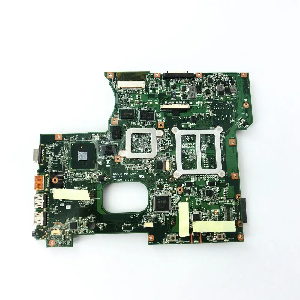 K42JP плата HD 6570 M 2 GB для ASUS K42JA Ноутбук материнских плат REV 0 PGA 989 60-N4AMB3000-A04 100% Тесты