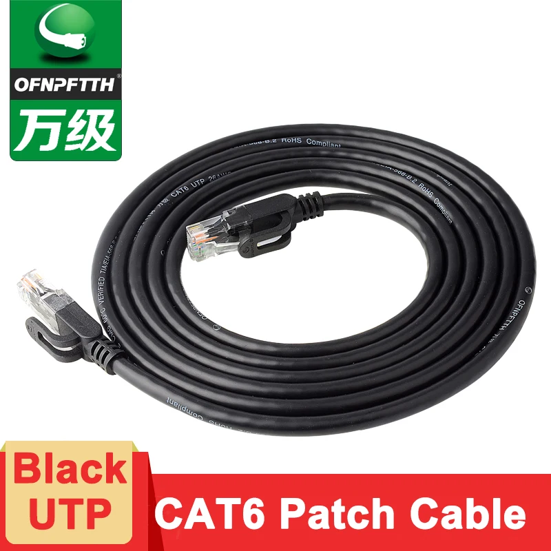 OFNPFTTH UTP Cable RJ45 8P8C Gold-plated Contact 1m CAT6 Patch | PC Hardware Cables &amp Adapters