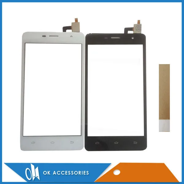 Черный цвет для Micromax Q351 сенсорный экран дигитайзер панель высокое качество с