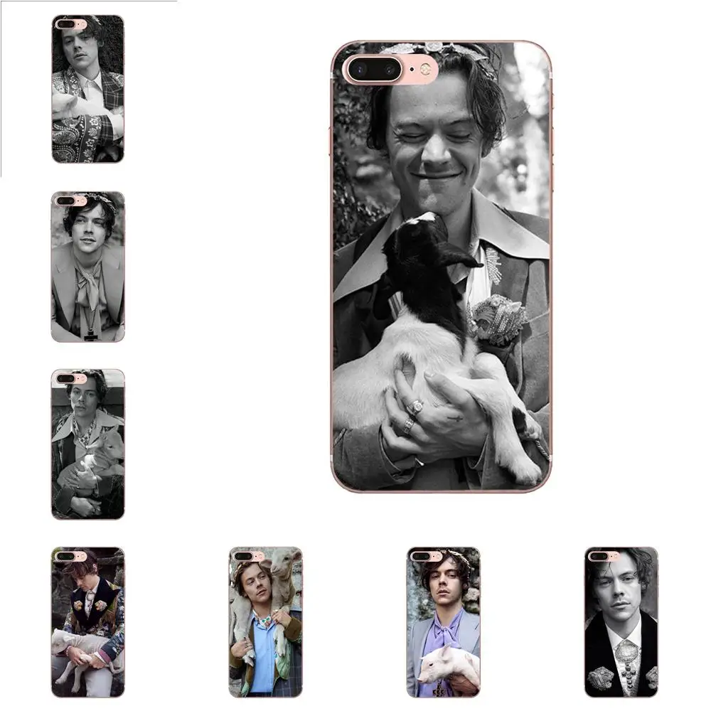 Мягкий силиконовый чехол для телефона из ТПУ Гарри Стайл Apple iPhone 4 4S 5 5C 5S SE 6 6S 7 8 Plus X