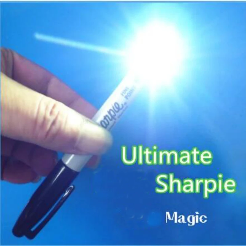 Ultimate Sharpie Волшебная монета для фокусов Исчезающие магические реквизиты также