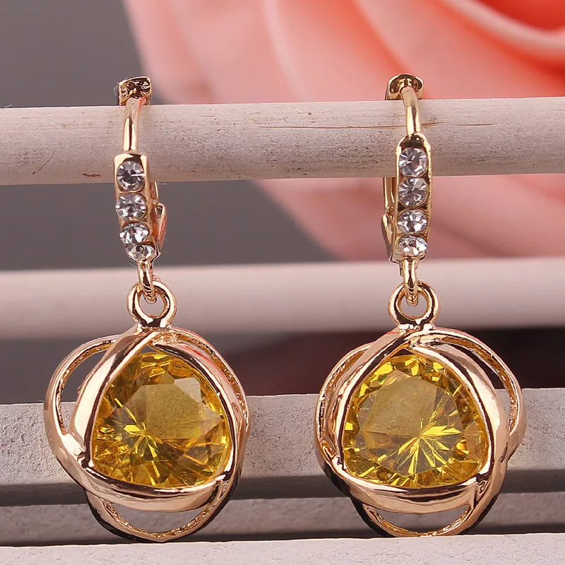 Fancyde девушка окружающей среды стильный Для женщин золото Цвет подарок ювелирные