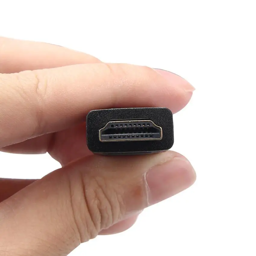 2017 HDMI Золотой штекер VGA HD-15 папа 15Pin адаптер кабель 6FT 1 8 м 1080P NO17 |