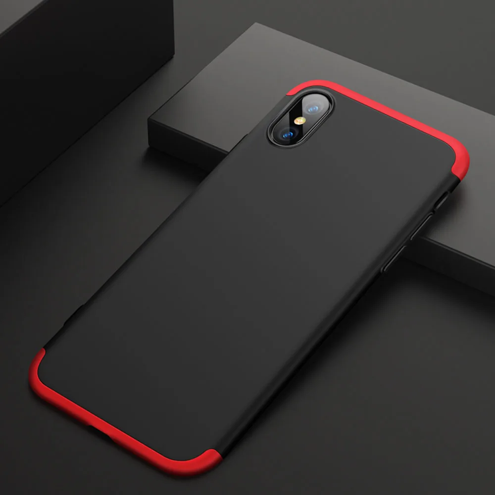 3-в-1 Пластик жесткий 360 полная защита чехол Xiaomi mi x 2 S/Xiaomi X Крышка Анти-шок из PC с