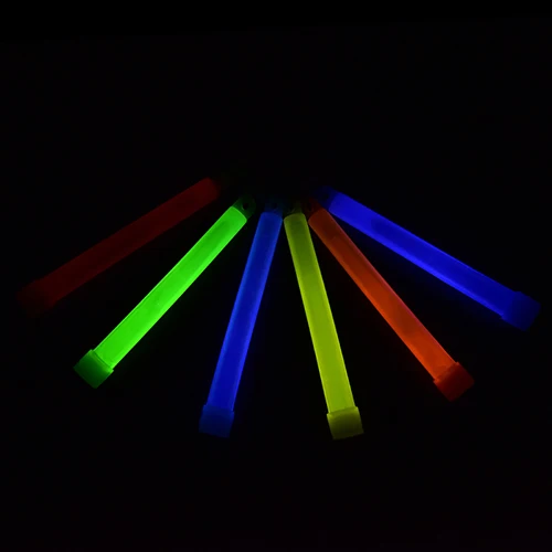 6 Inch Walking and Hiking Camping SOS Gear Survival Tool Kit Outdoor Military Equipment SOS Military Glow Light Sticks 20*150Mm