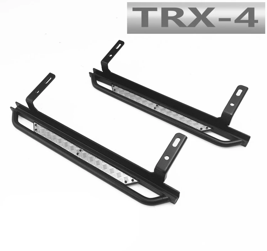 A pair rc car anti-slip simulate side pedal for 1/10 crawler toys traxxas trx4 defender D90/110 remote control toy truck | Игрушки и