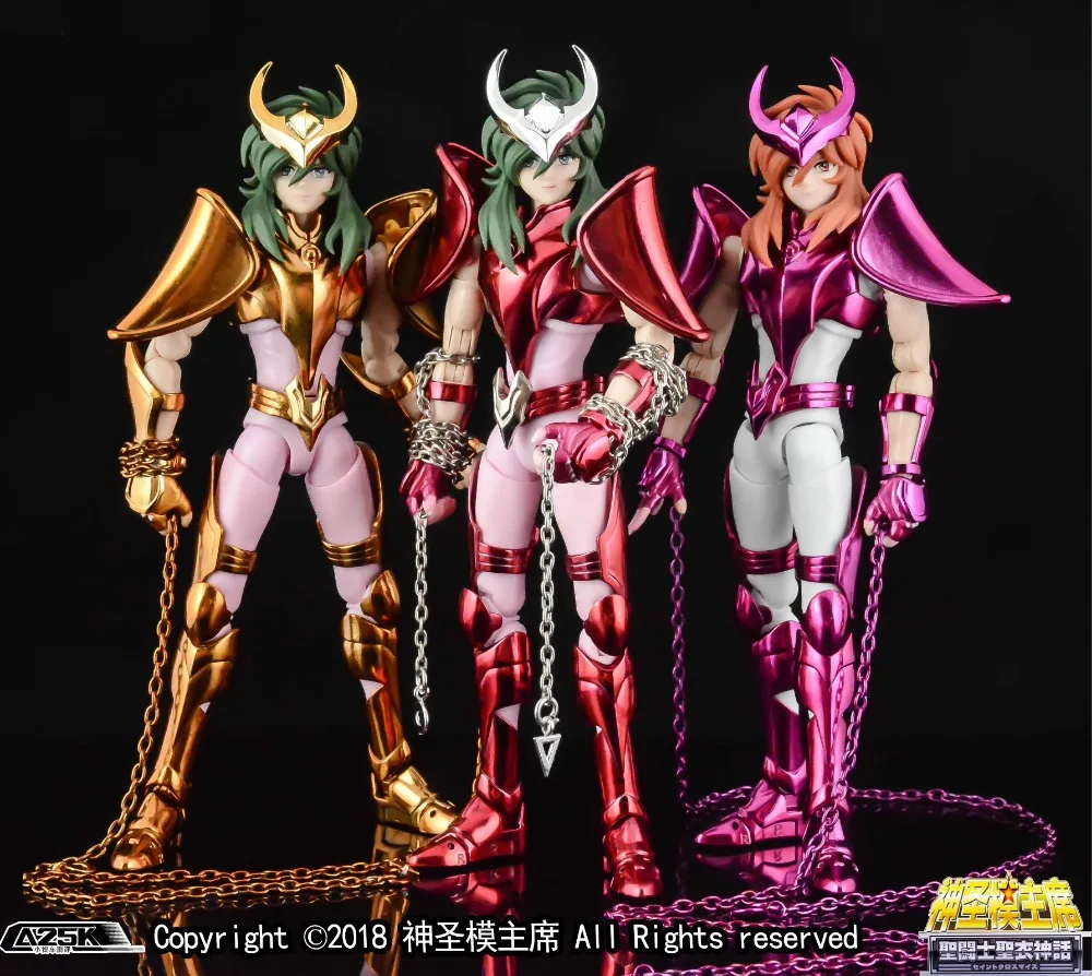 N Aurora GT финальная модель Andromeda Shun V3 EX бронзовая фигурка Сен Сейя игрушечная