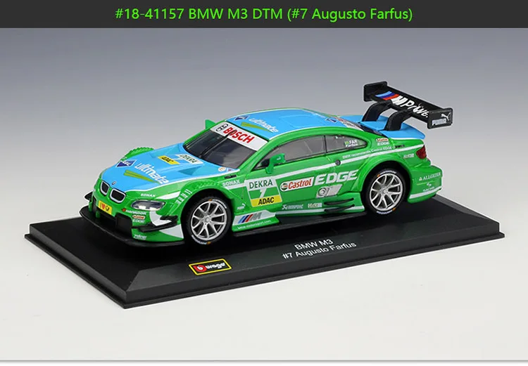 Bburago 1:32 M3 DTM AMG C-Coupe A5 Citroen C-Elysee DS3 M-Sport Ford Fiesta WRC Ford GT гоночная литая модель автомобиля