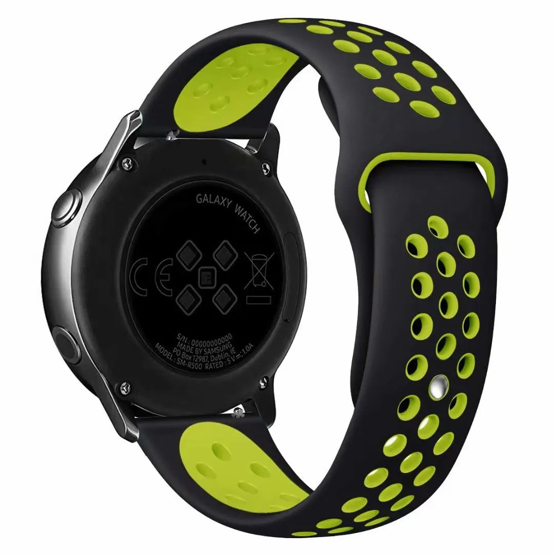 Ремешок для Samsung Gear S3 S2 sport Frontier Classic galaxy Watch active 42 мм 46 Band huami amazfit gtr bip 22 мм 20 мм huawei GT 2