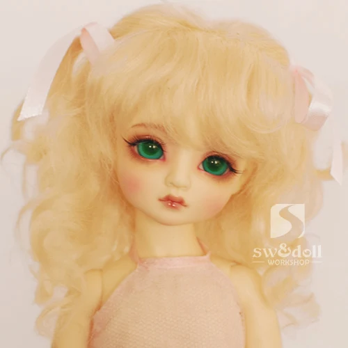 

1/3 1/4 1/6 scale BJD wig curls hair for BJD/SD DIY doll accessories.Not included doll,clothes,shoes,and other 16C1012
