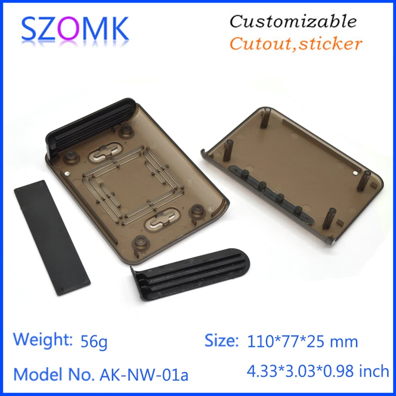 10pcs a lot Custom Process Service Plastic Network Enclosure Junction Box Connector hifi modems Electrical | Обустройство дома