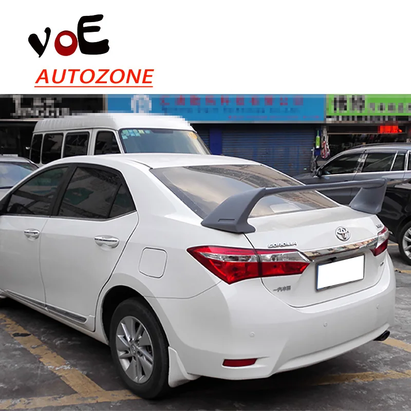 

2003-2016 Corolla ABS Plastic Unpainted Sport Style Rear Spoiler for Toyota Corolla