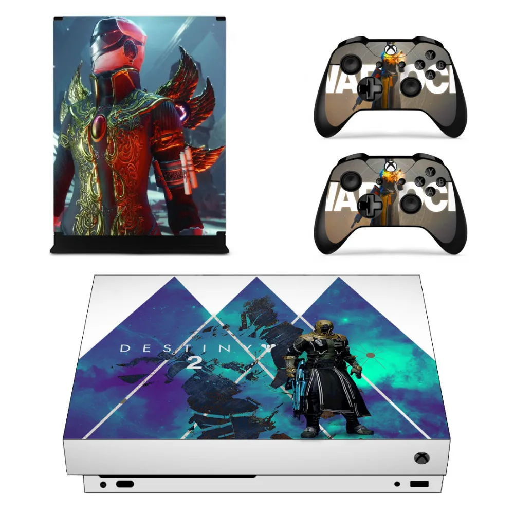 Игра Destiny 2 кожи Стикеры наклейка для Microsoft Xbox One X Slim консоли и контроллеры Скины s