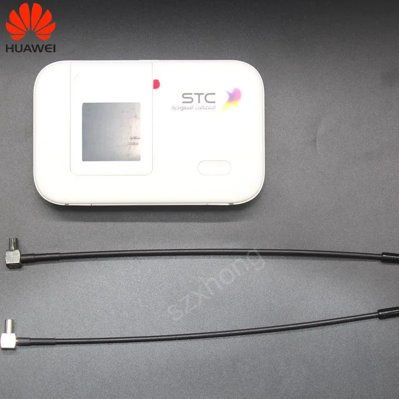 Разблокированный Huawei беспроводной роутер E5372 E5372T с антенной 4G LTE мобильный MIFI