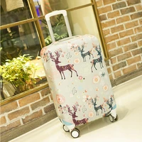 letrend hot sale animal pattern rolling luggage cover wheel suitcase cover suitable for 18 28 inch travel bag trolley